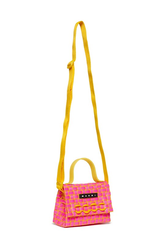 Akcesoria Marni torebka dziecięca MW100F JOY BAG MICRO BAGS M01482 różowy