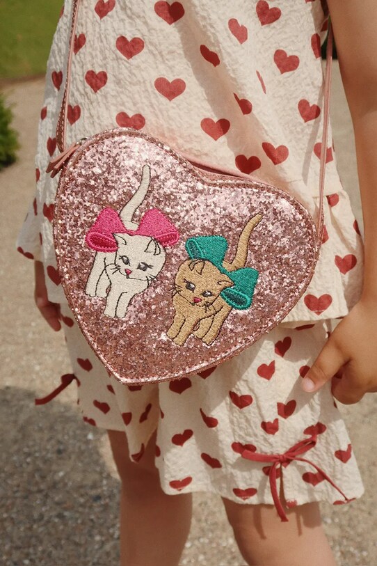Konges Sløjd torebka TUT SHOULDER BAG KS103204 różowy