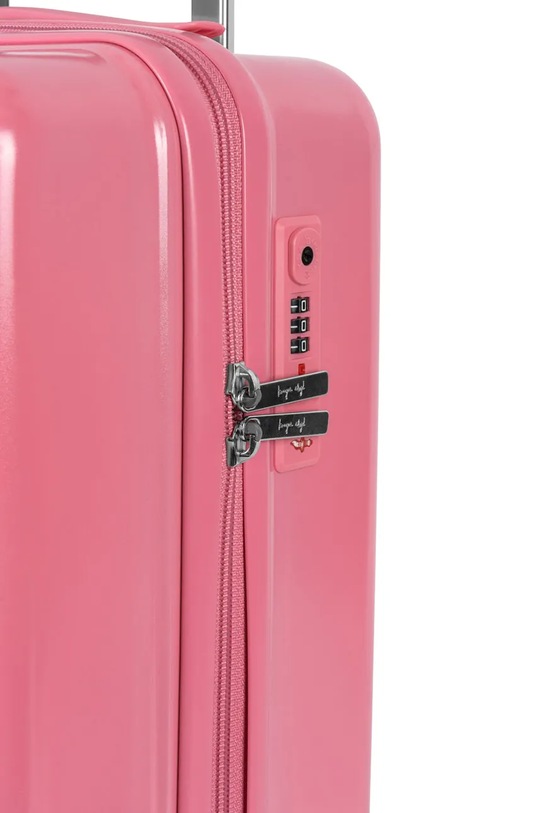 Dziewczynka Konges Sløjd walizka TRAVEL SUITCASE 45x30x21 cm KS103028.G różowy