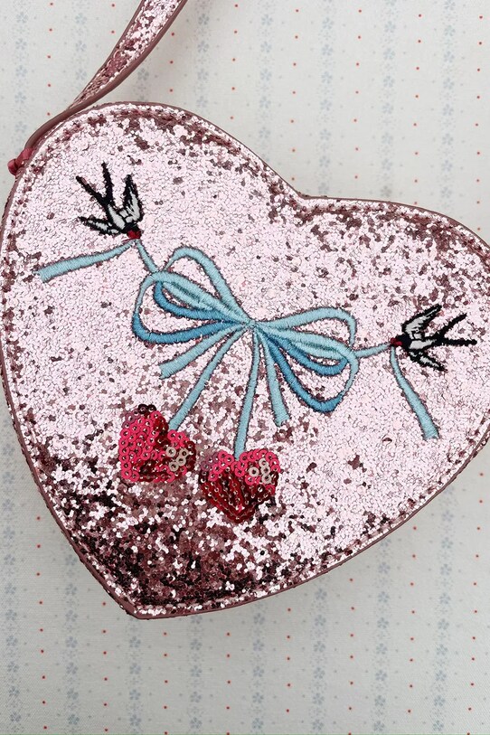 Konges Sløjd geantă fete VALENTINES TUT SHOULDER BAG roz KS103368