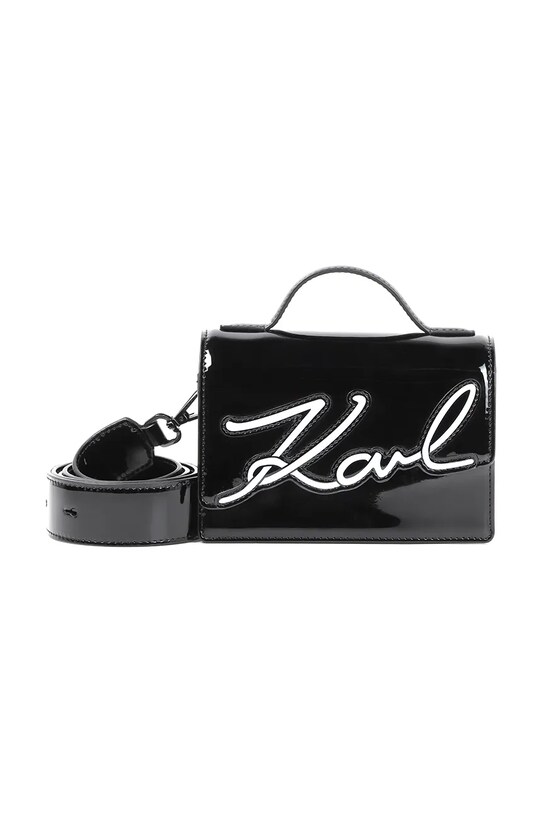 Karl Lagerfeld geantă fete nu incape in A4 negru Z30405