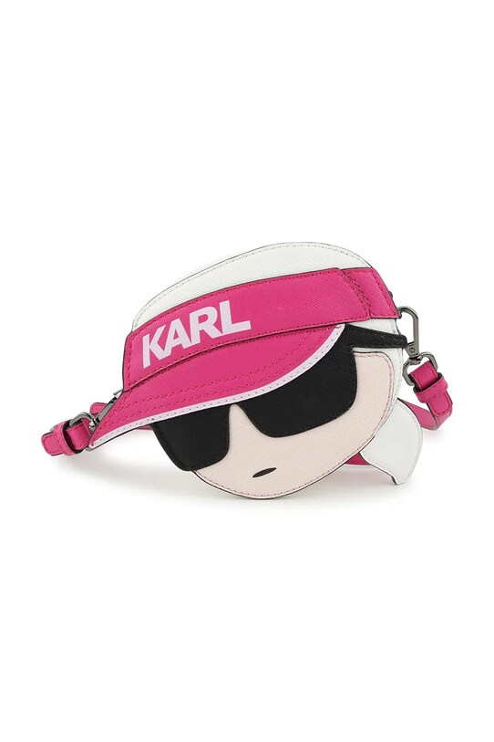Detská kabelka Karl Lagerfeld vzorovaný ružová Z30409