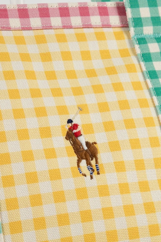 Dječja pamučna torbica Polo Ralph Lauren roza 4AR160