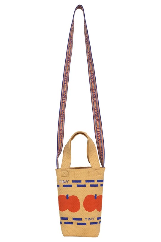 Детска чанта Tinycottons TANGERINES SMALL TOTE BAG SS25.390 бежов SS25
