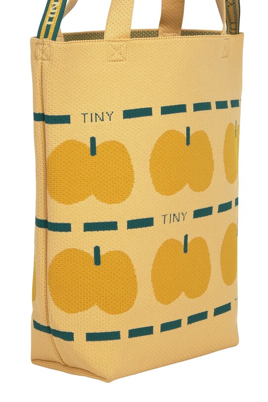 Παιδική τσάντα Tinycottons TANGERINES TOTE BAG μπεζ SS25.391