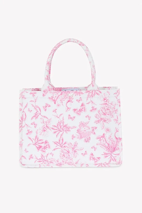 Bavlněná kabelka Tartine et Chocolat vzorovaný růžová CA95002