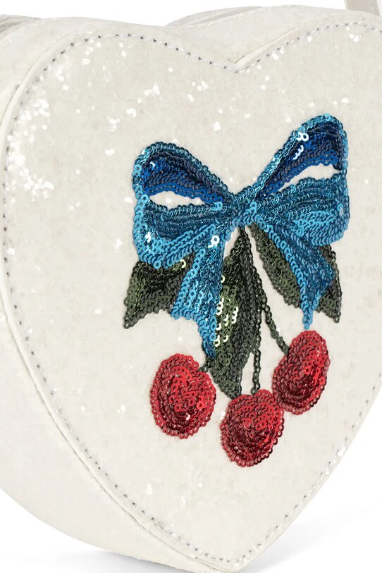 Konges Sløjd borsetta per bambini CELEBRATION TUT SHOULDER BAG bianco KS103579