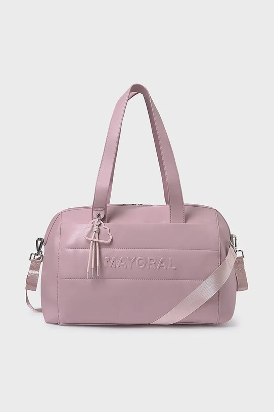 Τσάντα τρόλεϊ Mayoral Newborn συνθετικό ροζ 19890.1S.Newborn.PPYH