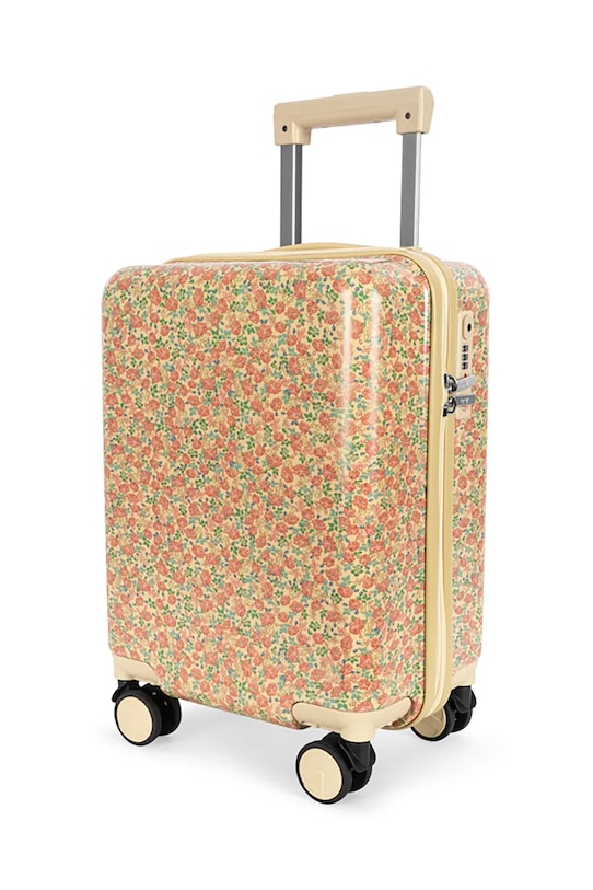 Konges Sløjd valigia bambino TRAVEL SUITCASE KALUKA stampa all-over beige KS102941