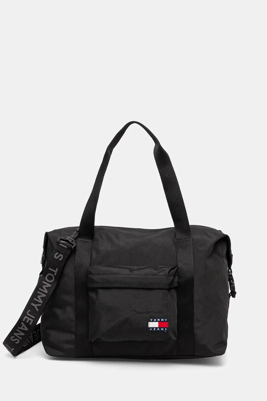 Taška Tommy Jeans hladký černá AM0AM12915