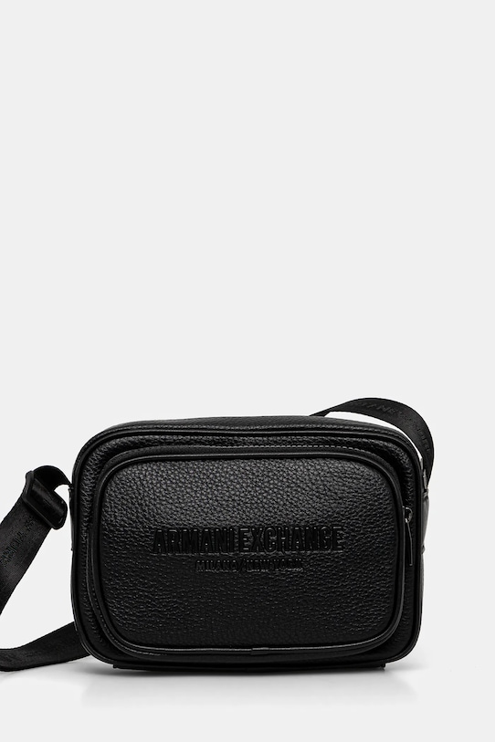 Malá taška Armani Exchange jednofarebný čierna XM000231.AF11931