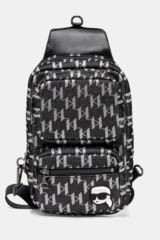 Karl Lagerfeld rucsac nu incape in A4 negru 551189.805914
