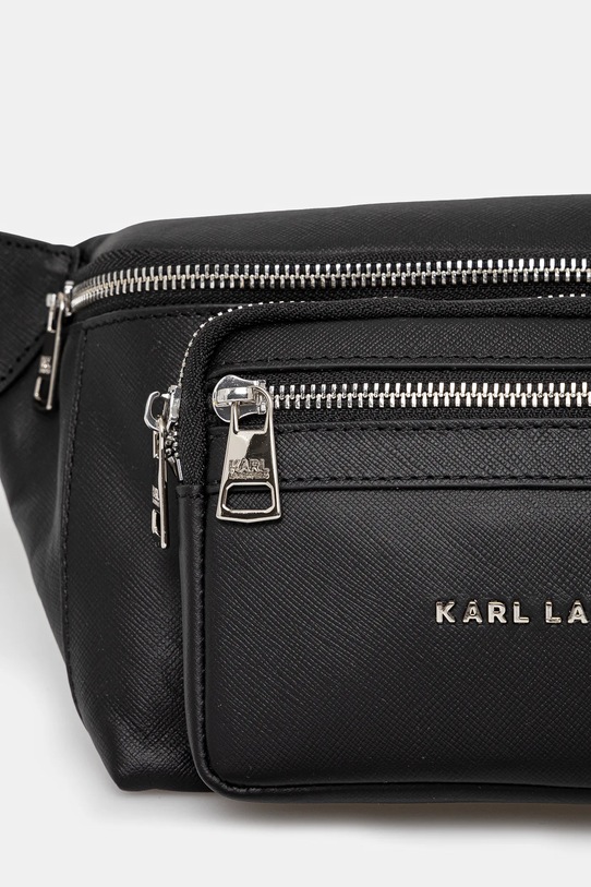 Kožená ľadvinka Karl Lagerfeld čierna 551455.815914