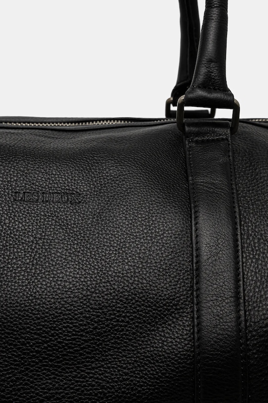 Les Deux torba skórzana Leather czarny LDM940064