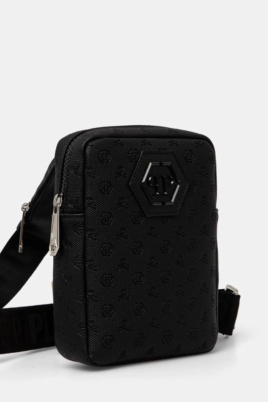 Philipp Plein saszetka SAEA.MBA1450.PTE120N czarny SS25