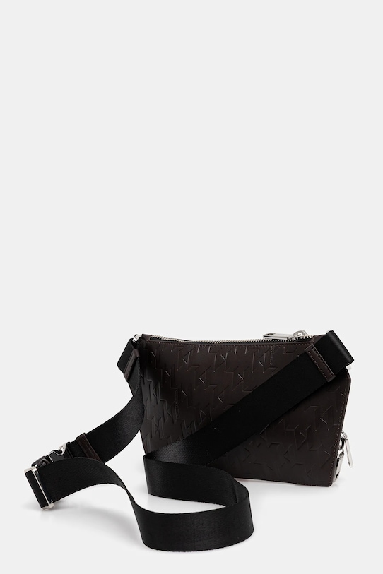 Karl Lagerfeld borsetă de piele maro A1M30004