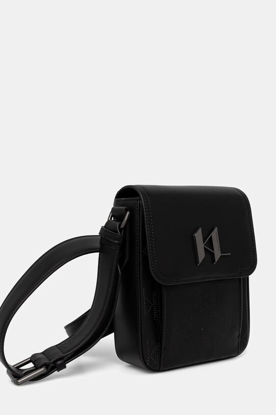 Karl Lagerfeld borsetă K/PLAK 246M3076 negru SS25