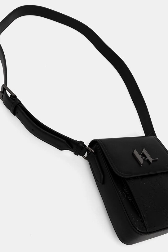 Karl Lagerfeld borsetă K/PLAK negru 246M3076