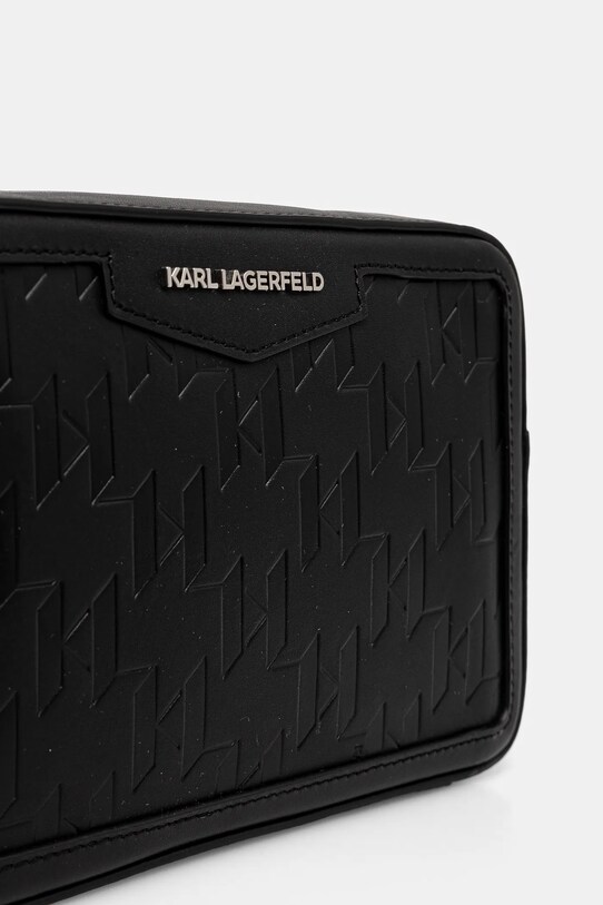 Karl Lagerfeld borsetă de piele K/LOOM negru A1M30067