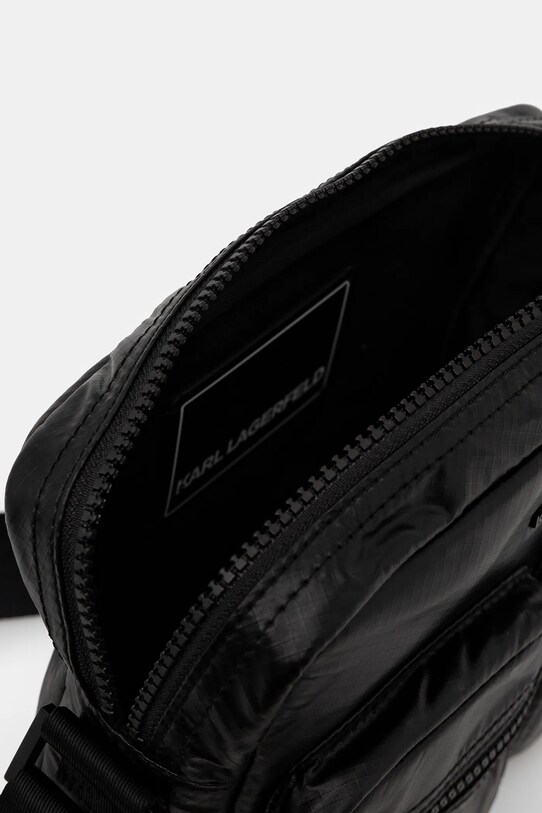 Torbica za okoli pasu Karl Lagerfeld K/IKON črna A1M30087
