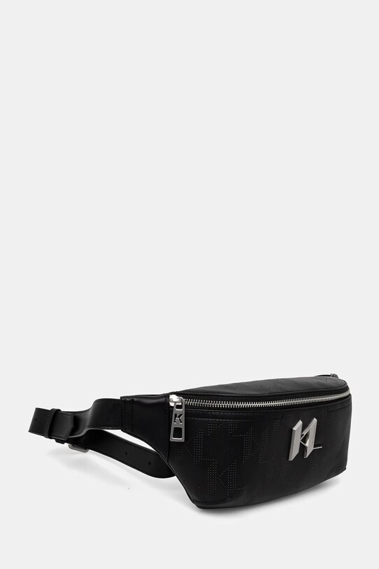 Karl Lagerfeld borsetă K/PLAK A1M30090 negru SS25