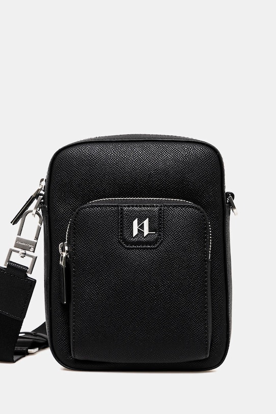 Karl Lagerfeld borsetă K/MONOGRAM uni negru A1M30097