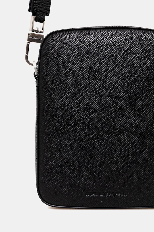 Torbica za okoli pasu Karl Lagerfeld K/MONOGRAM A1M30097 črna