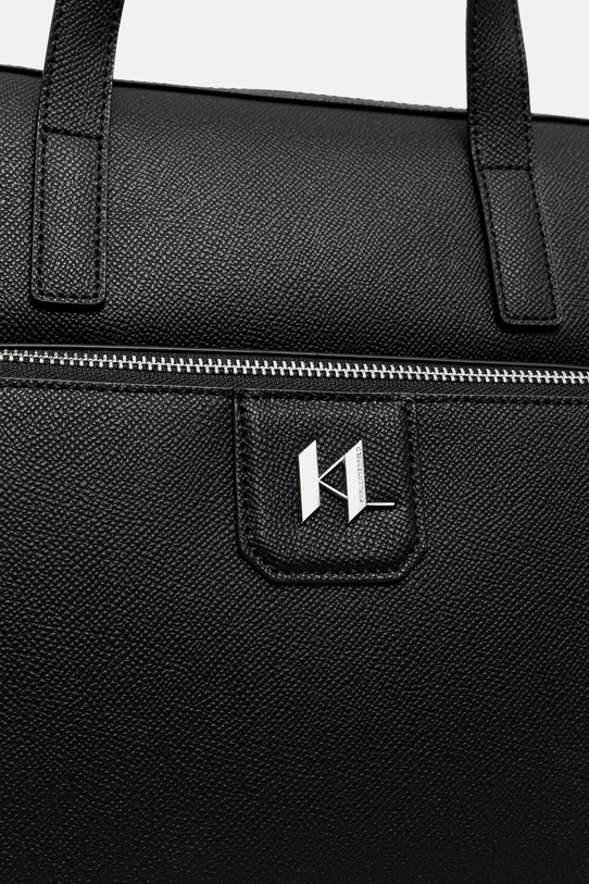 Dodatki Usnjena torba Karl Lagerfeld K/MONOGRAM A1M30098 črna