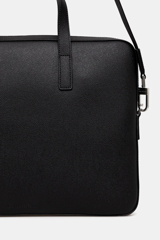 Usnjena torba Karl Lagerfeld K/MONOGRAM črna A1M30098