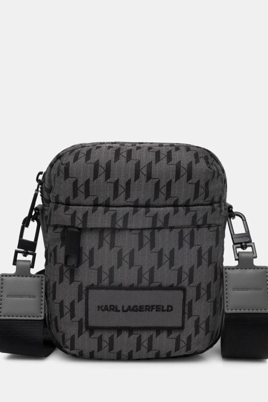 Сумка Karl Lagerfeld K/MONOGRAM візерунок сірий A1M30412