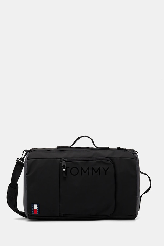 Tommy Jeans táska szintetikus fekete AM0AM13272