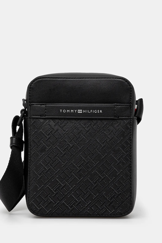 Σακίδιο Tommy Hilfiger συνθετικό μαύρο AM0AM13307