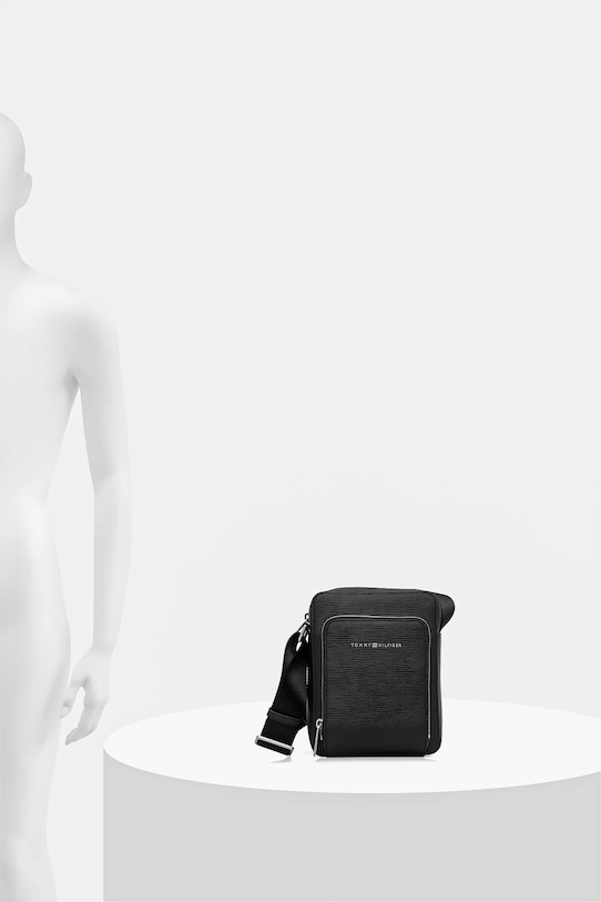 Kožna torbica Tommy Hilfiger AM0AM13308