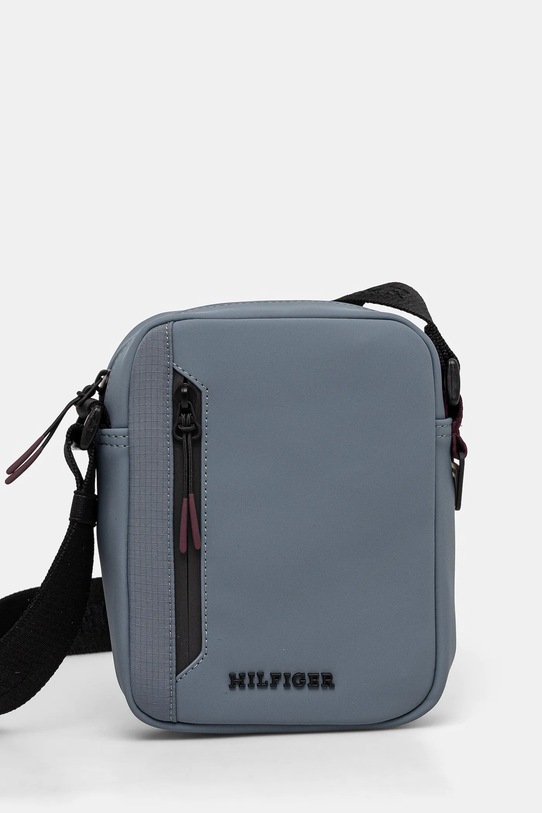 Malá taška Tommy Hilfiger jednofarebný sivá AM0AM13312