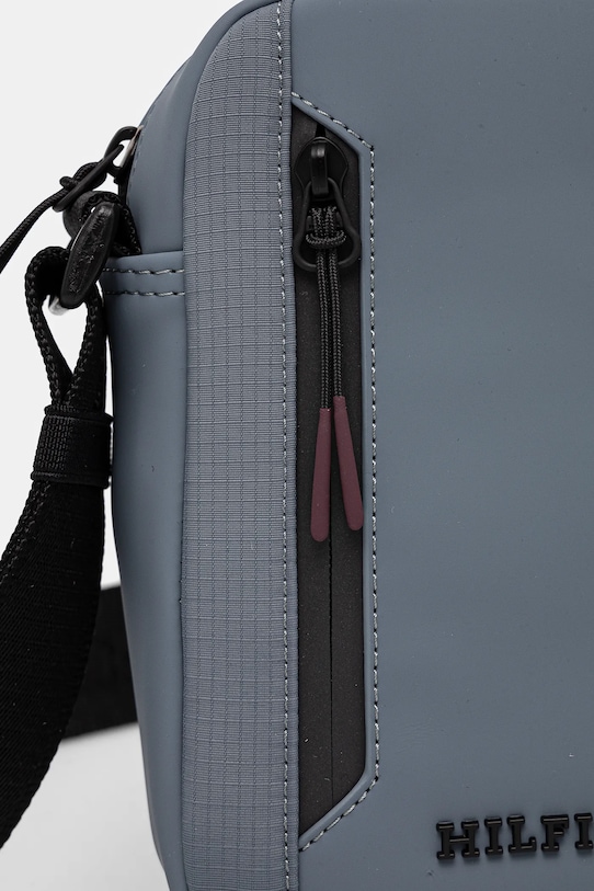 Malá taška Tommy Hilfiger sivá AM0AM13312