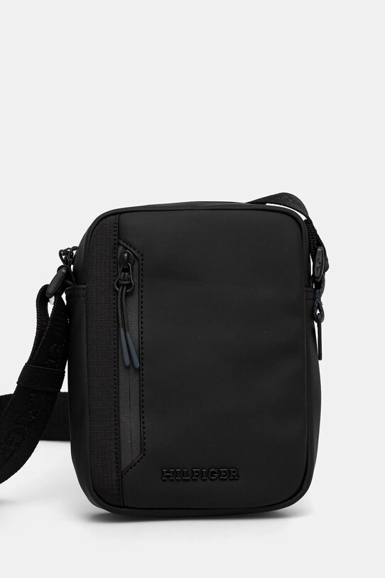 Tommy Hilfiger borsetă uni negru AM0AM13312