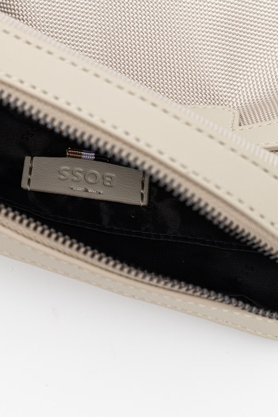 BOSS taška přes rameno pánská Ray_N_NS Zip 50536169 béžová