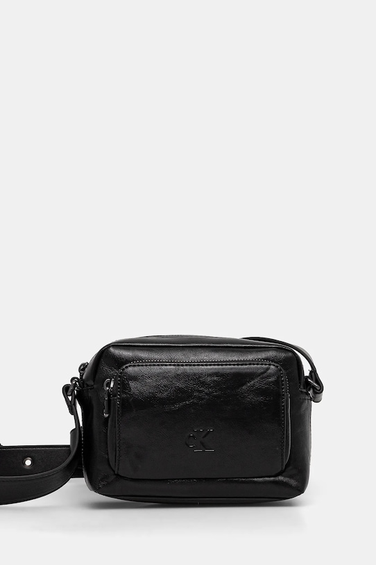 Calvin Klein Jeans saszetka nie mieści A4 czarny K50K512988