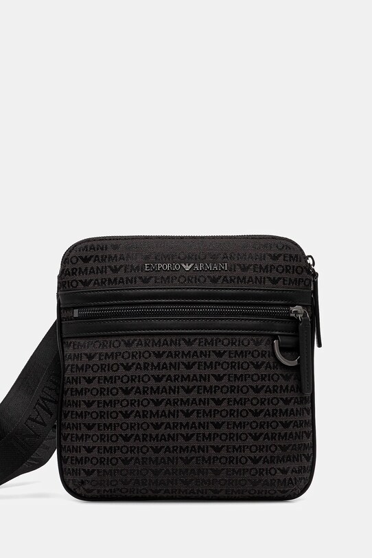 Malá taška Emporio Armani vzorovaný čierna EM001780.AF13823