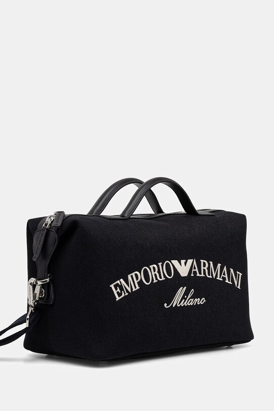 Бавовняна сумка Emporio Armani EM001618.AF14671 темно-синій SS25