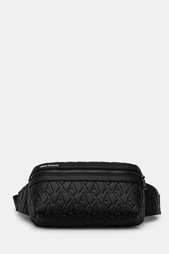 Ledvinka Armani Exchange jemný vzor černá XM000844.AF12133.NOS