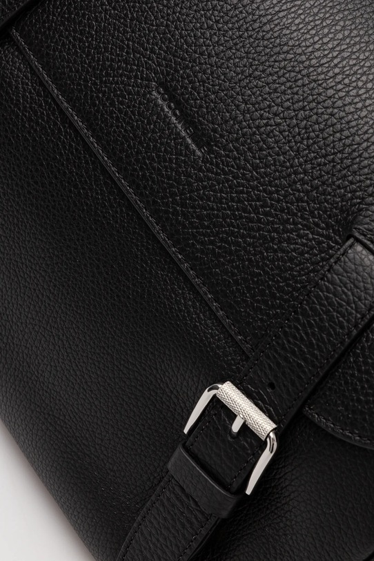 Δερμάτινη τσάντα Coccinelle μαύρο E1.MUK.85.04.01