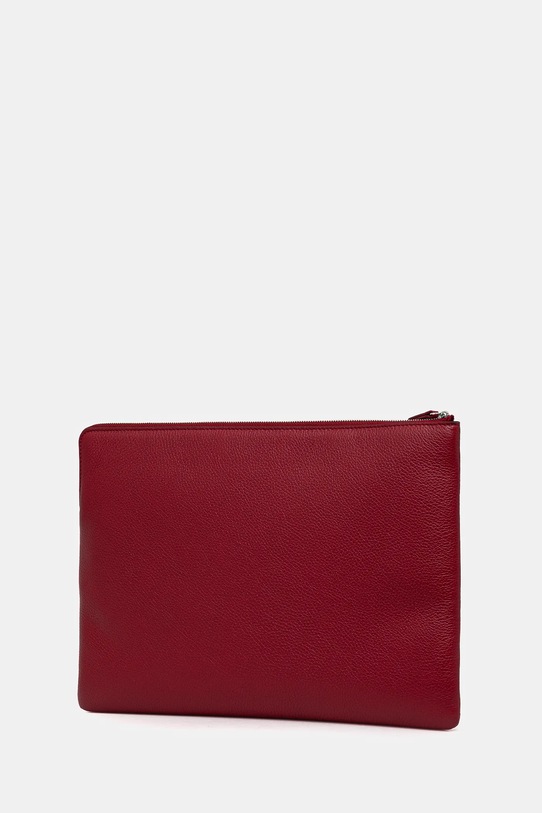 Coccinelle husă laptop din piele E5.MUK.86.01.01 burgundia SS25