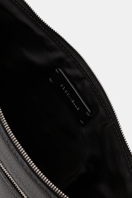 Kožené puzdro na notebook Coccinelle čierna E5.MUK.86.01.01