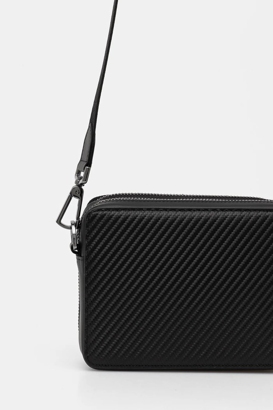 Kiegészítők Karl Lagerfeld bőr oldaltáska 552453.815927 fekete