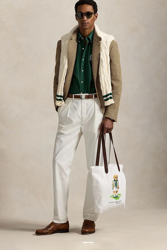 Polo Ralph Lauren borsa in cotone Wimbledon Collection 405970414