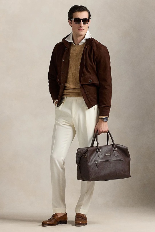 Kožená taška Polo Ralph Lauren 405962459