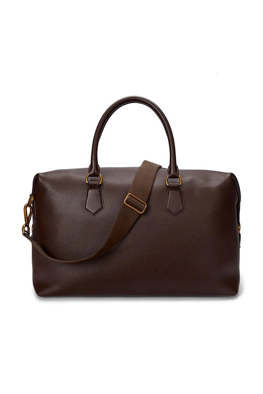 Doplňky Kožená taška Polo Ralph Lauren 405962459 hnědá