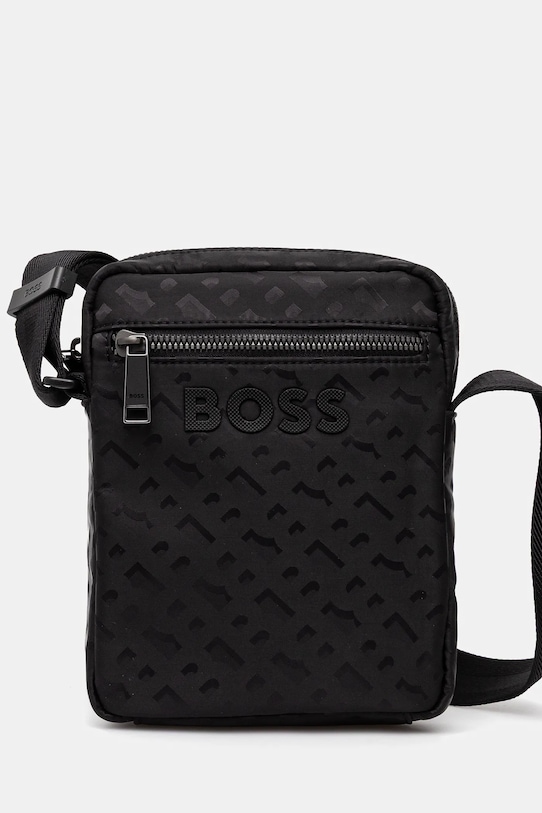 Чанта през рамо BOSS текстилен черен 50541467
