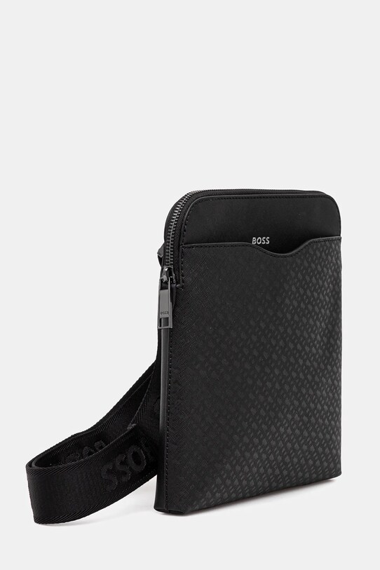 Kožna torbica BOSS 50542208 crna SS25